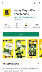 luckyday android app